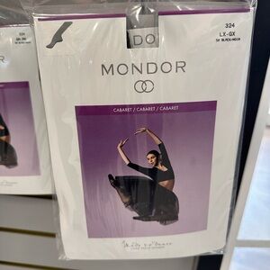 Mondor Dance Fishnets - Black